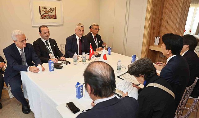 Ticaret Bakanı Bolat, Japon mevkidaşı Saito ile görüştü