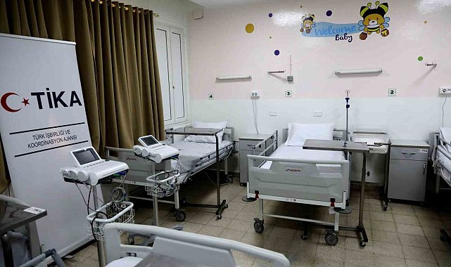 TİKA, Tunus'taki kadın hastalıkları ve doğum hastanesinin hasta bakım servisini yeniledi