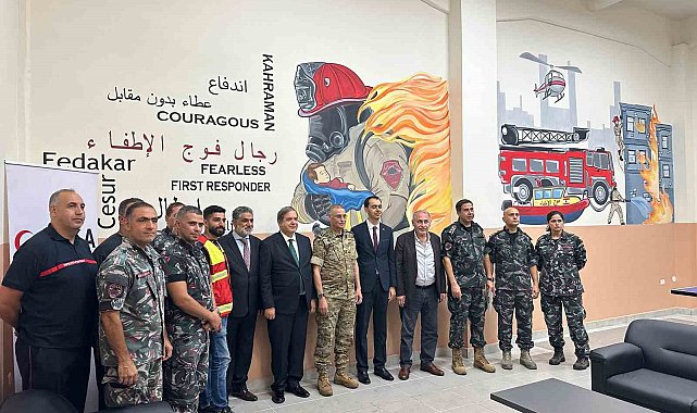 TİKA'dan Beyrut İtfaiyesinin kurumsal kapasitesinin geliştirilmesi projesine destek