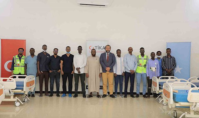 TİKA'dan Somali'deki hastaneye tıbbi ekipman desteği