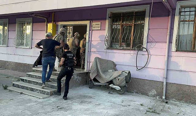 Tokat'ta nefes kesen uyuşturucu operasyonu, 130 polis memuru görev aldı