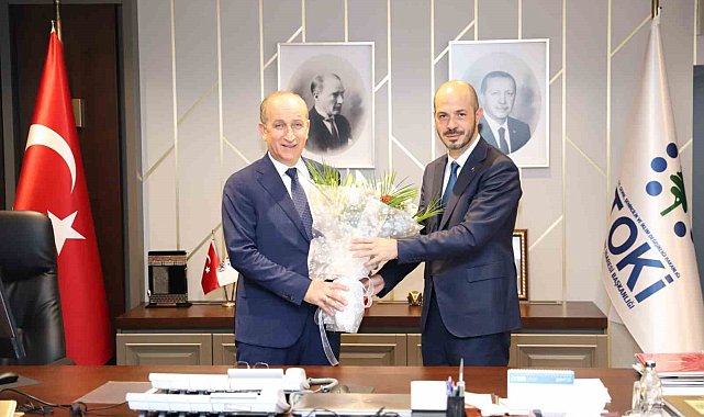 TOKİ'de devir teslim töreni gerçekleşti