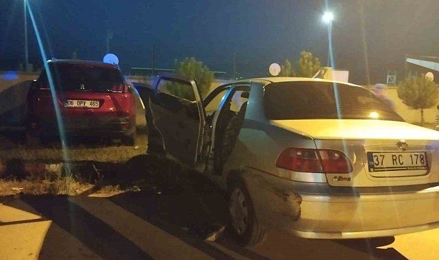 Trafik kazalarında 2 çocuk yaralandı