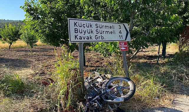 Trafik kazasında ağır yaralanan motosiklet sürücüsü yaşam mücadelesini kaybetti