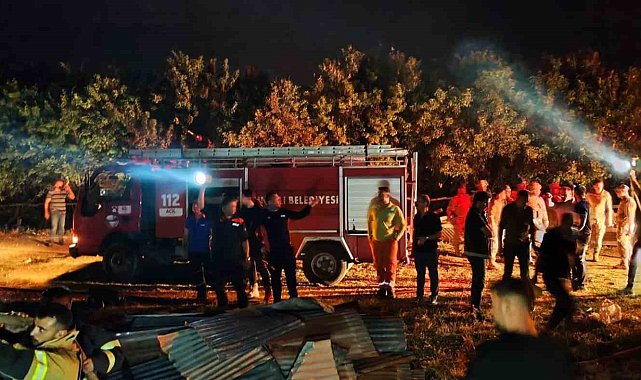 Tunceli'deki yangında 26 büyükbaş hayvan telef oldu