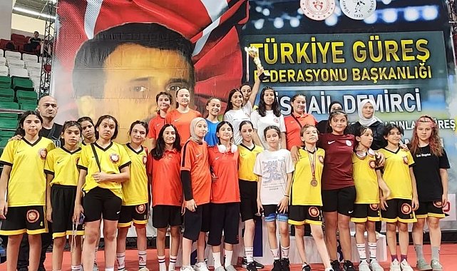 U-11 ve U-13 Türkiye Güreş Şampiyonası sona erdi