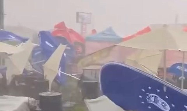 Uludağ'ı dolu vurdu