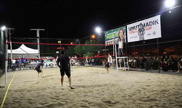 Ünlü voleybolcu anısına yapılan turnuva sona erdi