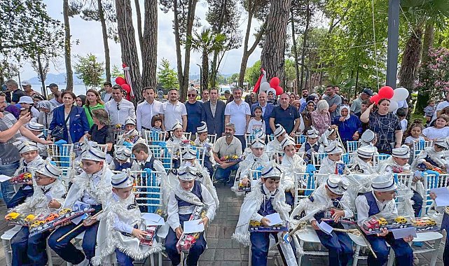 Ünye'de 60 çocuk için toplu sünnet şöleni