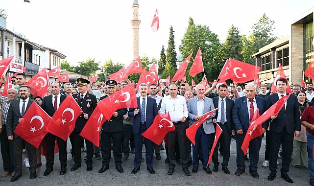 Uşak'ta 15 Temmuz Demokrasi ve Milli Birlik Günü anma programı
