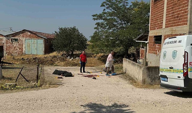 Uşak'ta silahlı kavgada 1 ölü 1 ağır yaralı