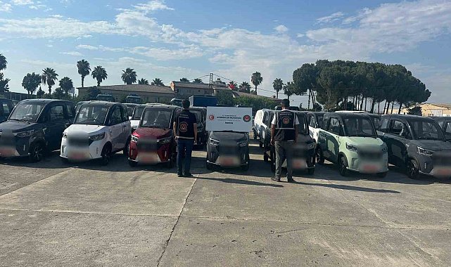 Usulsüz işlemlerle Türkiye'ye sokulmak istenen 87 araç ele geçirildi