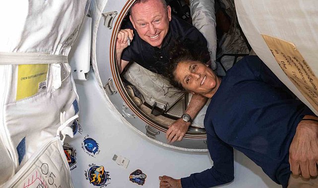 Uzayda mahsur kalan astronotlardan açıklama: "Eve döneceğiz"