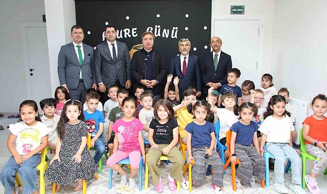 Vali Aydoğdu, 4- 6 yaş Kur'an kurslarını ziyaret etti