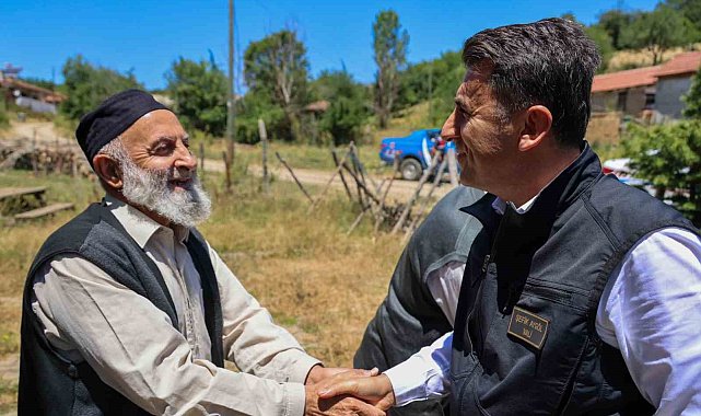 Vali Aygöl&#039;den köy halkına müjdeli haber