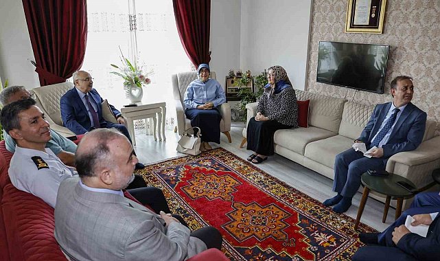 Vali Köşger'den 15 Temmuz şehitlerinin ailelerine ve gazilere ziyaret