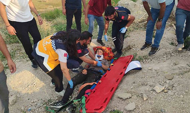 Van'da motosiklet kazası: 1 yaralı