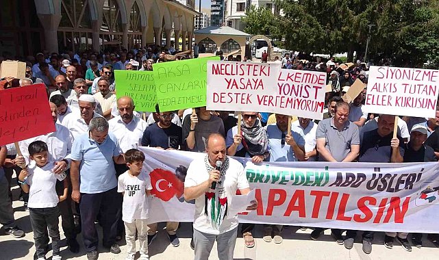 Van'da "Filistin'i Unutma" konulu basın açıklaması yapıldı