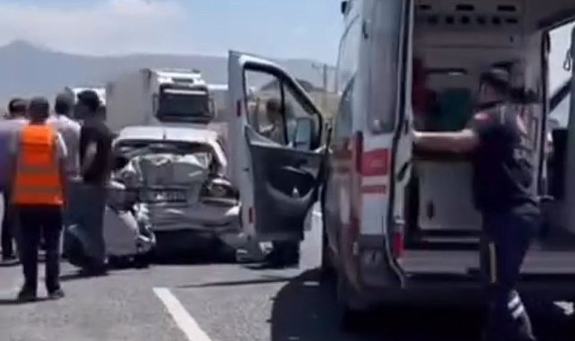Van'da trafik kazası: 1 yaralı