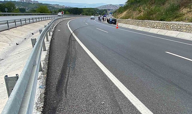 Yaklaşık 50 metre savrulduktan sonra durabildi