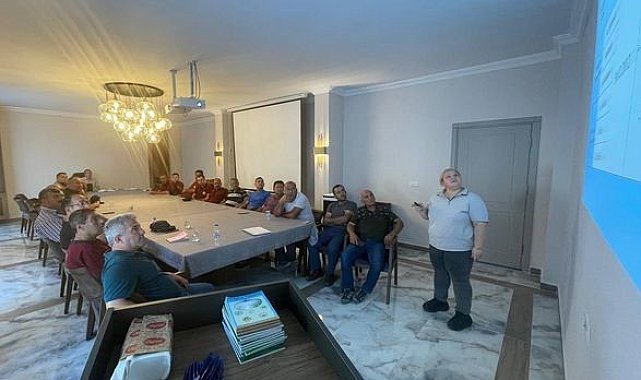 Yatağan Orman İşletme Müdürlüğü'nde arazöz operatörlerine yönelik eğitim düzenlendi