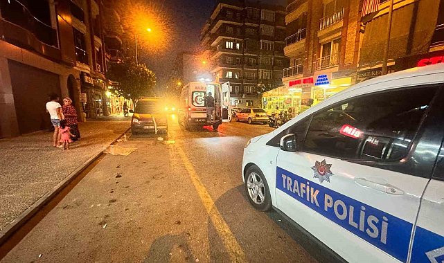 Yayaya çarpan bir çocuk olayın şoku ile eve kaçtı