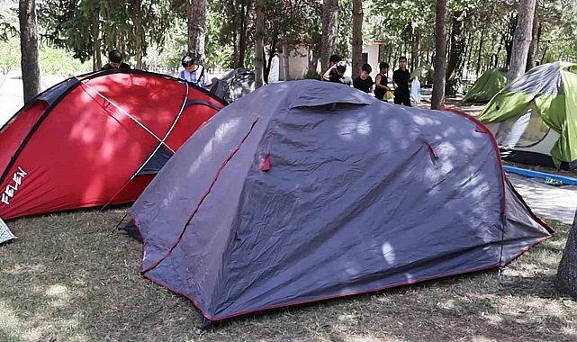Yaz Kur'an kursu öğrencileri kampta buluştu, hem öğrendi hem de eğlendi