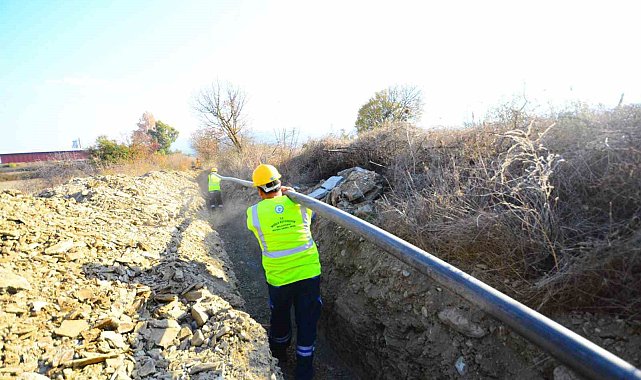 Yeniköy Mahallesinin içme suyu hatları yenileniyor