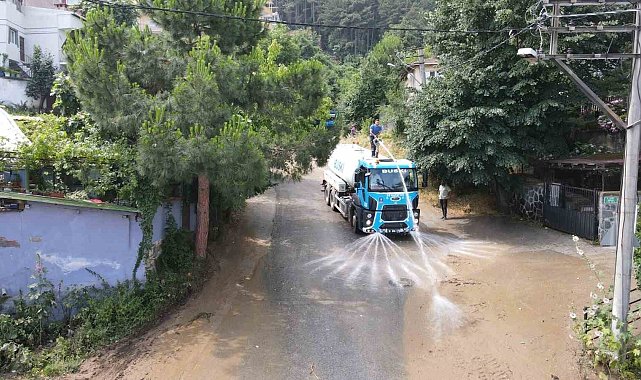Yıldırım'da yağmur mesaisi