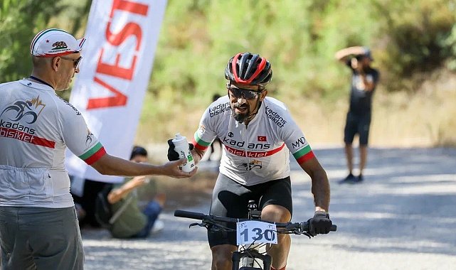 Yunusemre Dağ Bisikleti Maratonu Türkiye Şampiyonası'nda madalyalar sahiplerini buldu