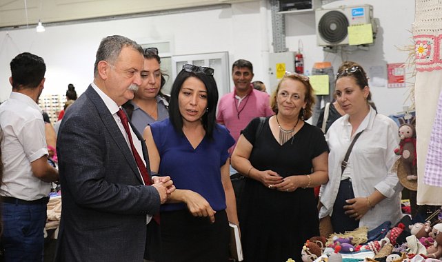 Yunusemre&#039;den kursiyerlere destek