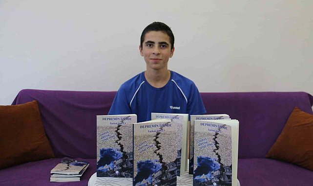 Yüzlerce yıl unutulmayacak asrın felaketi 16 yaşındaki depremzede gencin kitabının konusu oldu