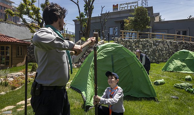 Zeytinburnu İzci Evi 2 yılda 14 bin çocuğu izcilik faaliyetleriyle tanıştırdı