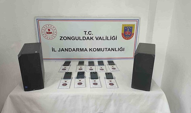 Zonguldak'ta siber suç operasyonu: 9 şüpheli gözaltında