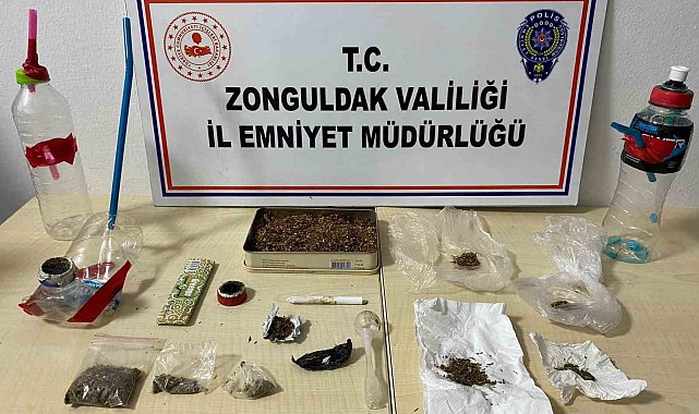 Zonguldak&#039;ta uyuşturucu operasyonunda 2 tutuklama
