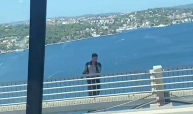 15 Temmuz Şehitler Köprüsü'nde intihar girişimi