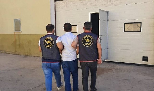 20 yıl hapis cezası ile aranan suç makinası JASAT&#039;a yakalandı