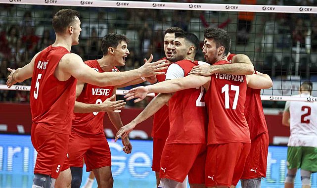 2026 CEV Avrupa Voleybol Şampiyonası Elemeleri: Türkiye: 3 - Macaristan: 0