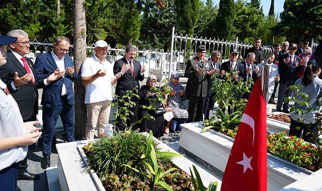 30 Ağustos Zafer Bayramı'nda şehitler unutulmadı