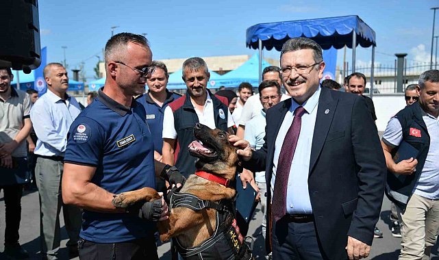 51 itfaiye personeline arama kurtarma ve ilk yardım sertifikaları törenle verildi