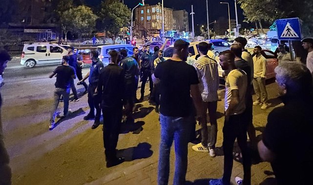 Adıyaman'da düğün konvoyunda kavga