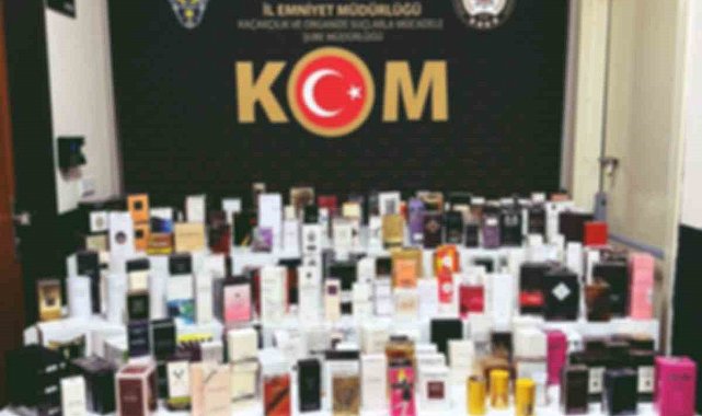 Afyonkarahisar'da binlerce adet gümrük kaçağı parfüm ele geçirildi