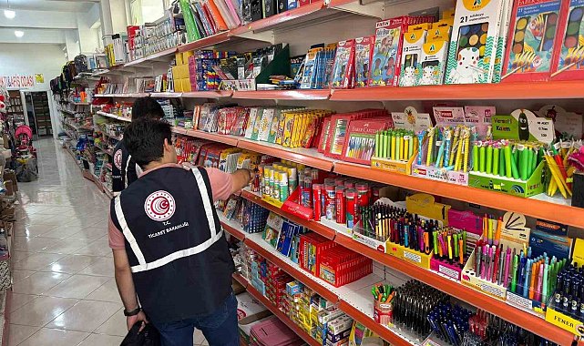 Afyonkarahisar'da kırtasiyeler denetlendi