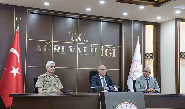 Ağrı&#039;da güvenlik toplantısı yapıldı