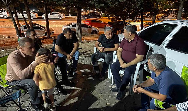 AK Parti İl Başkanı Ocak, hasta ve yakınlarıyla buluştu