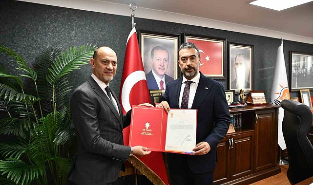 AK Parti Yenimahalle İlçe Başkanlığına Ekrem Yüce atandı