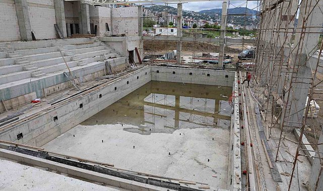 Akçaabat Kapalı Yüzme Havuzuna kavuşuyor