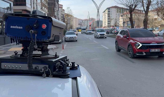 Aksaray'da kusurlu araçlar MPTS'den kaçamıyor