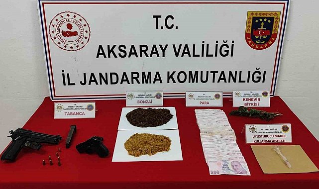 Aksaray'da uyuşturucu tacirlerine operasyon: 1 tutuklama