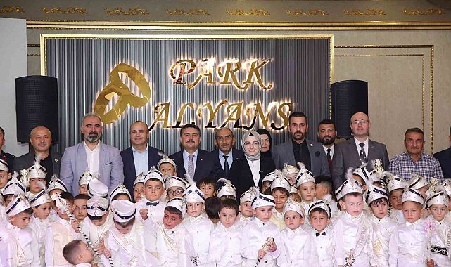 Akyurt'ta 90 çocuğun sünnet düğünü yapıldı